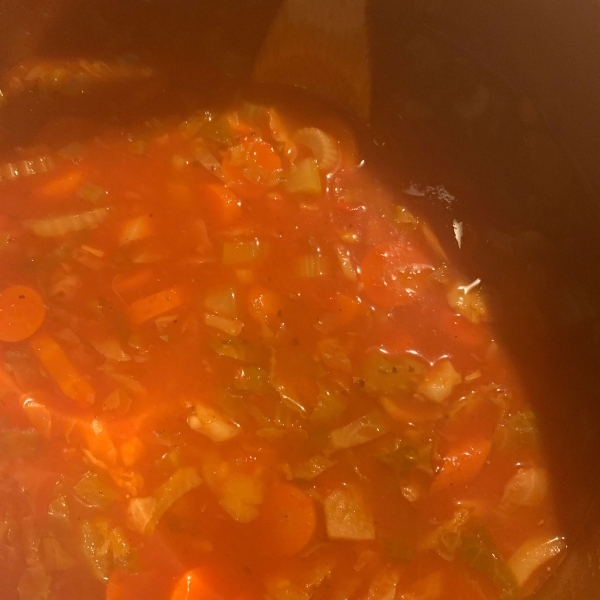 Instant Pot Vegan Cabbage Detox Soup