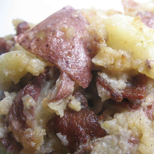 Hot and Tangy German Potato Salad