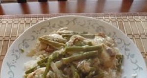 Creamy Chicken Asparagus Casserole