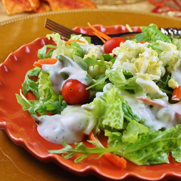 Homestyle Garlic Ranch Dressing