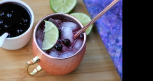 Blueberry Moscow Mule