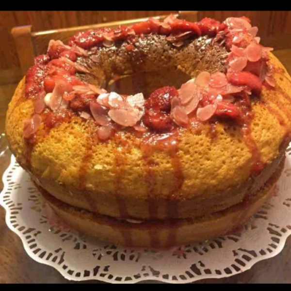 Frosted Strawberry Shortcake