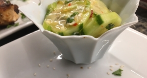 Cucumber Salad With Thai Sweet Chili Vinaigrette