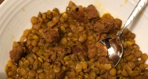 Chorizo and Lentil Stew