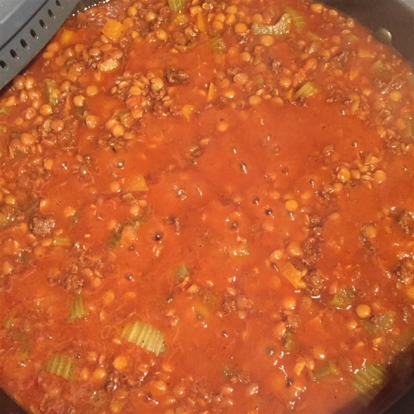 Chorizo and Lentil Stew