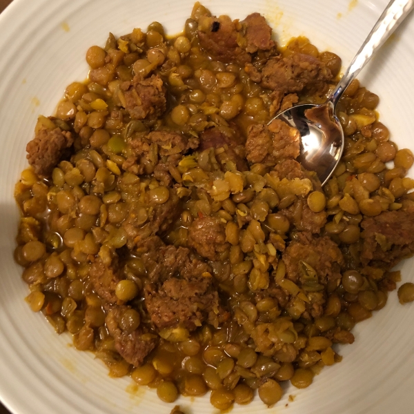 Chorizo and Lentil Stew