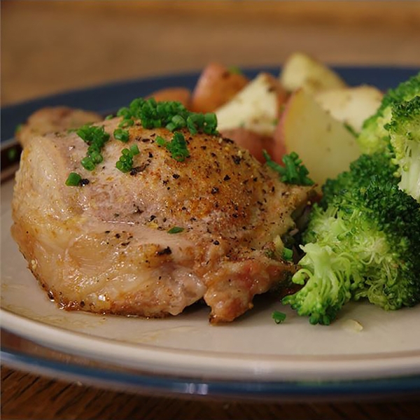 Blue Cheese, Bacon and Chive Stuffed Pork Chops