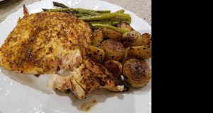 Awesome Honey-Mustard Simple Salmon