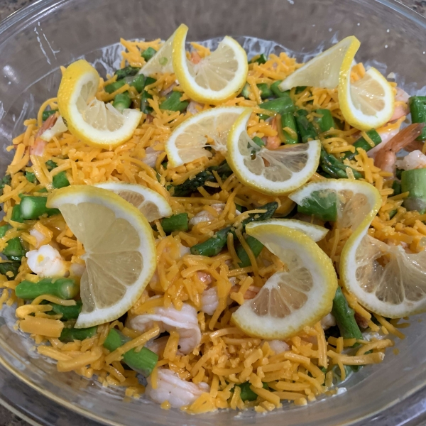 Shrimp Pasta Salad With a Creamy Lemon Dressing