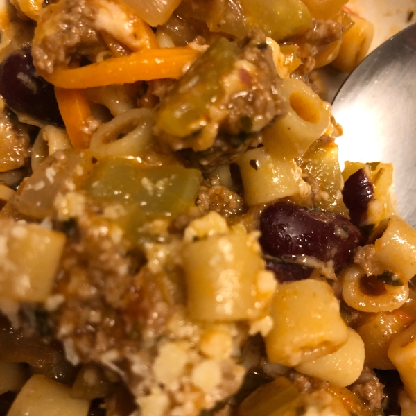 Pasta e Fagioli a la Chez Ivano