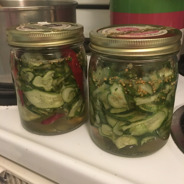 Summertime Sweet Pickles