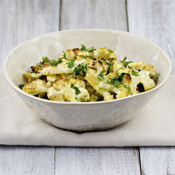 Roasted Cauliflower With Cumin and Cilantro