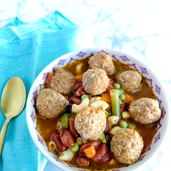 Mindless Meatball Minestrone