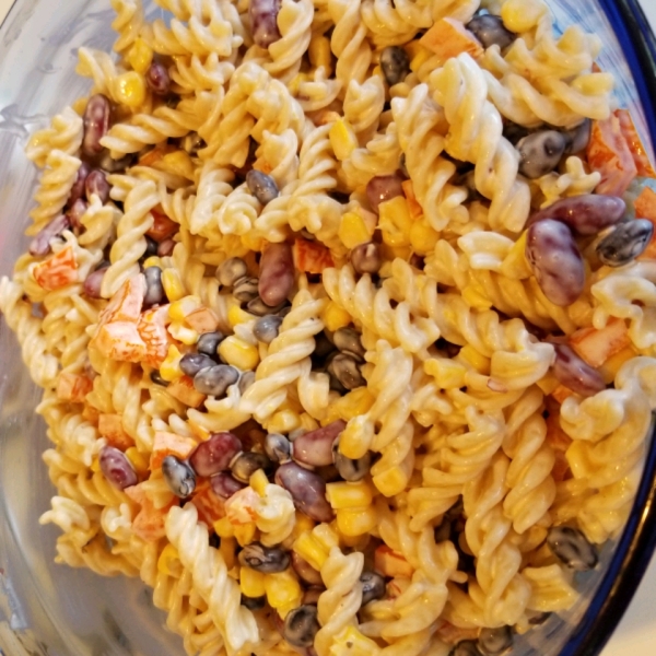 Elbow Macaroni and Kidney Bean Salad