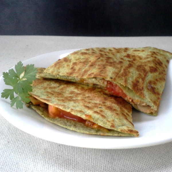 Barbecued Chicken Quesadillas