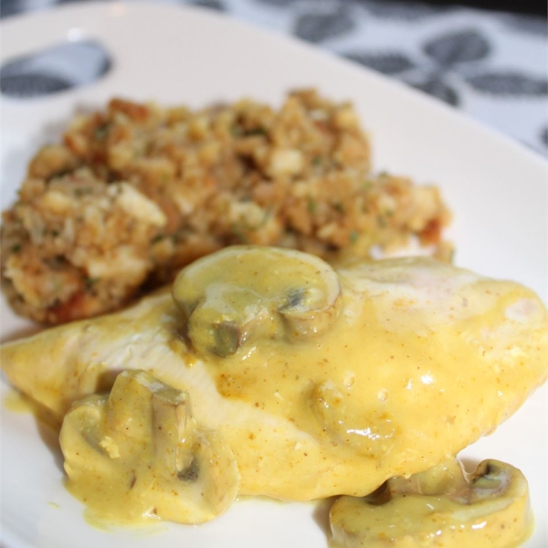 Sour Cream Chicken and Stuffing