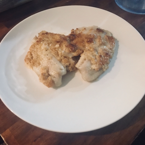 Broiled Tilapia Parmesan