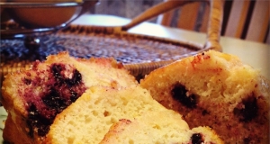 Lemon-Black Raspberry Bread