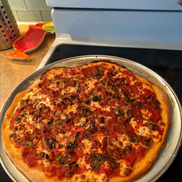 Brick-Oven Pizza (Brooklyn Style)