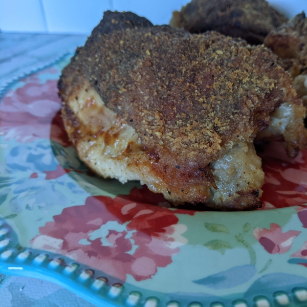 Air-Fried Breaded Chicken Thighs