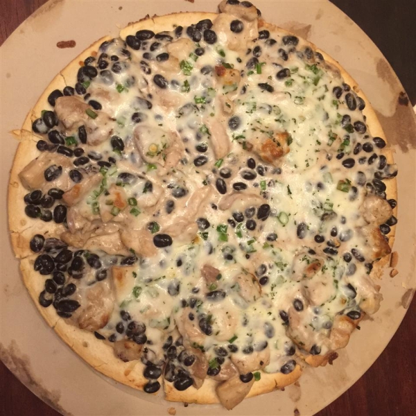 Black and White Pizza