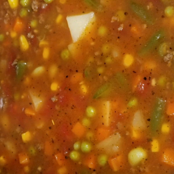 Easy Vegetable Beef Soup