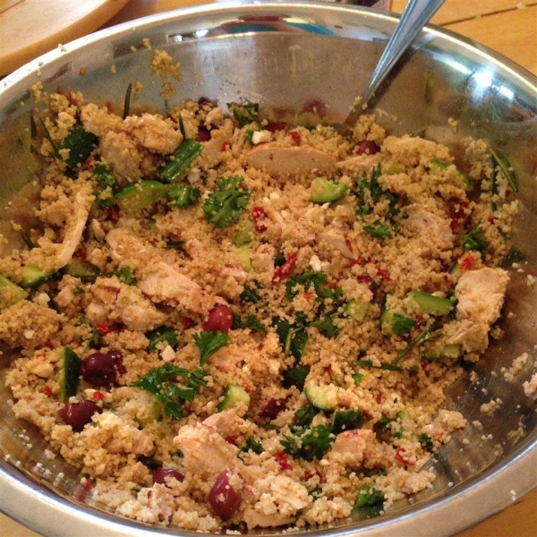 Rosemary Chicken Couscous Salad