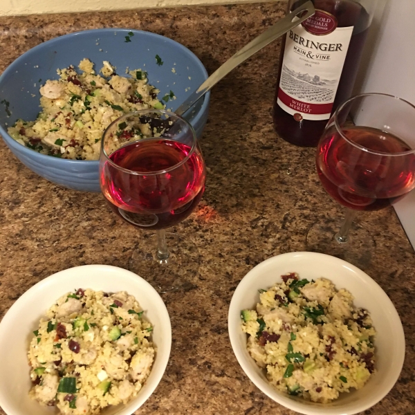 Rosemary Chicken Couscous Salad