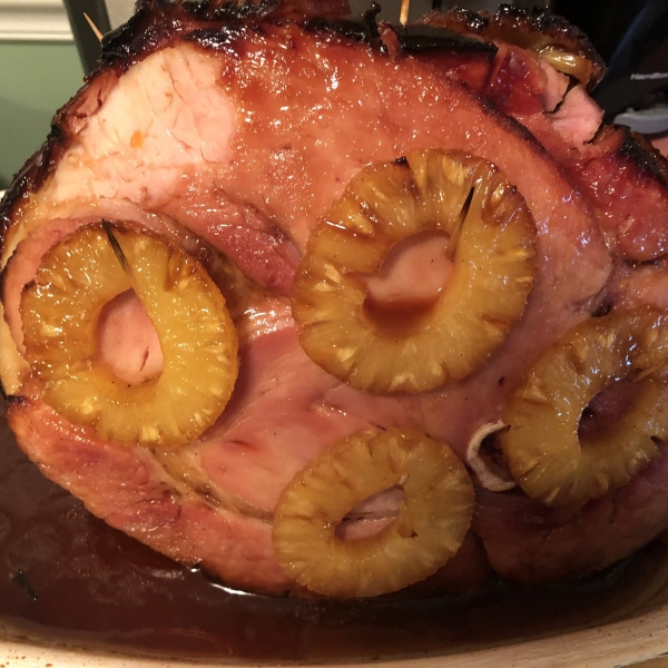 Ham with Honey and Brown Sugar Glaze