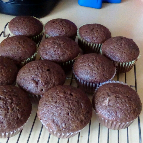 Chocolate Zucchini Muffins