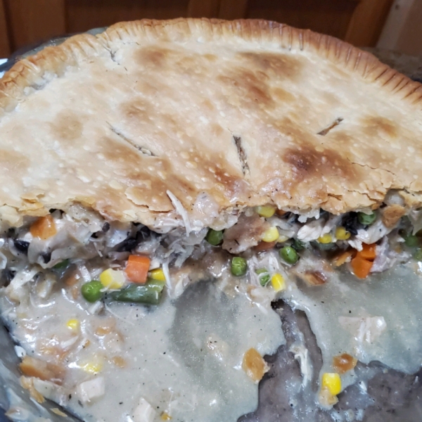 Left-Over Turkey Pot Pie