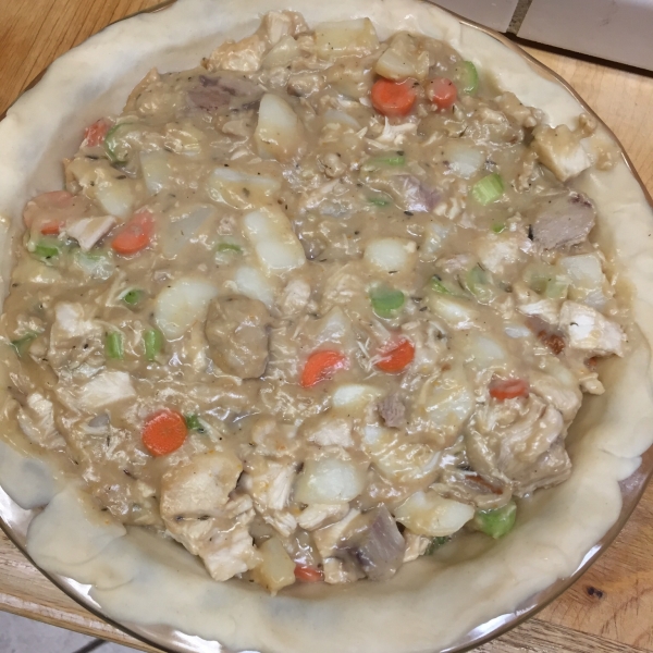 Left-Over Turkey Pot Pie