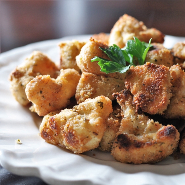 Baked Parmesan Cauliflower Bites