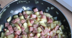 Ham and Fruit Stir-Fry