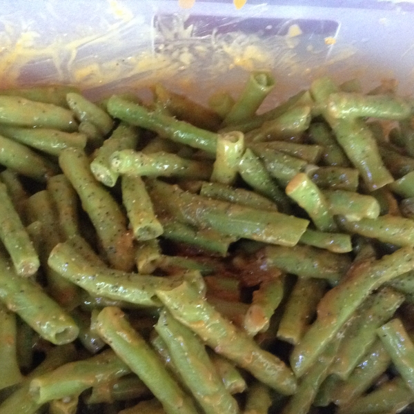 Peanutty Green Beans