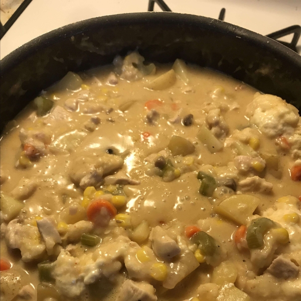 Chicken and Dumplings with Bisquick
