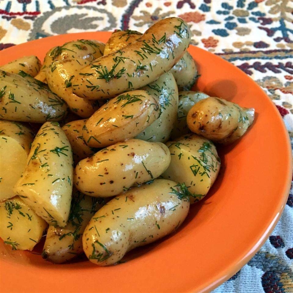Garlic Dill New Potatoes