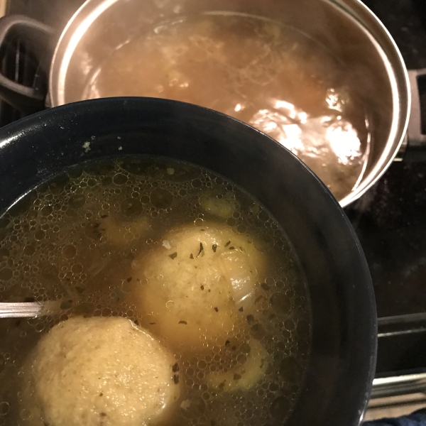 Kosher Chicken Soup with Matzo Balls