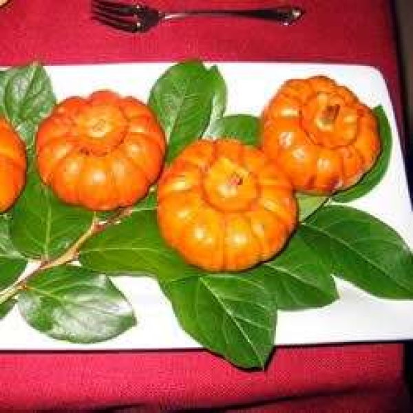 Baked Mini Pumpkins