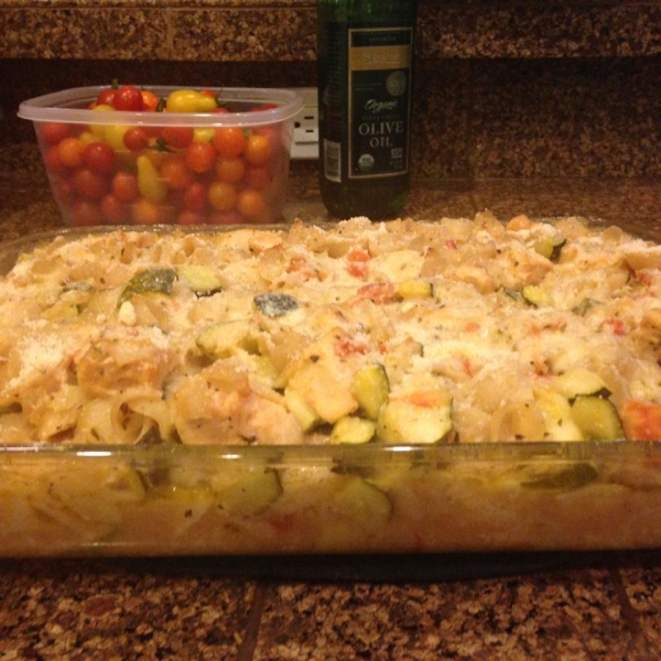 Zucchini Pasta Bake