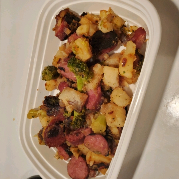 Easy Kielbasa Skillet Dinner