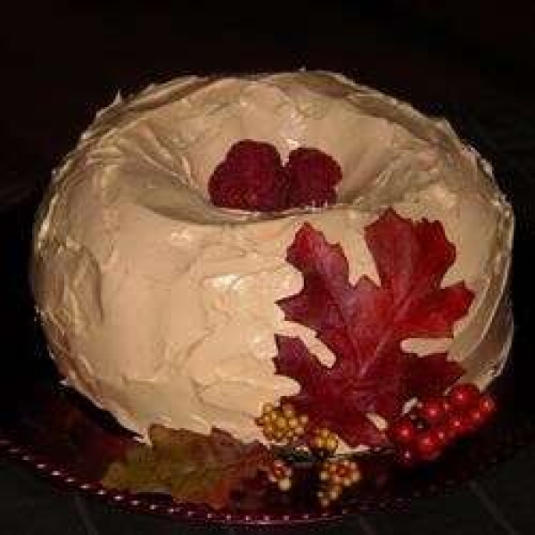 Autumn Pumpkin-Raspberry Bundt® Cake