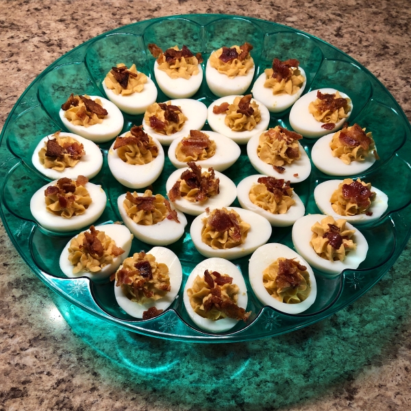 Smoky Deviled Eggs