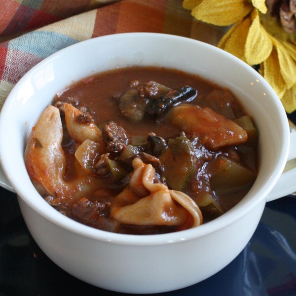 Mom's Italian Tortellini Soup