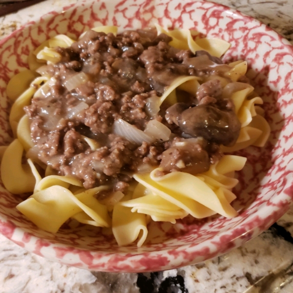 Ground Beef Marsala Sauce