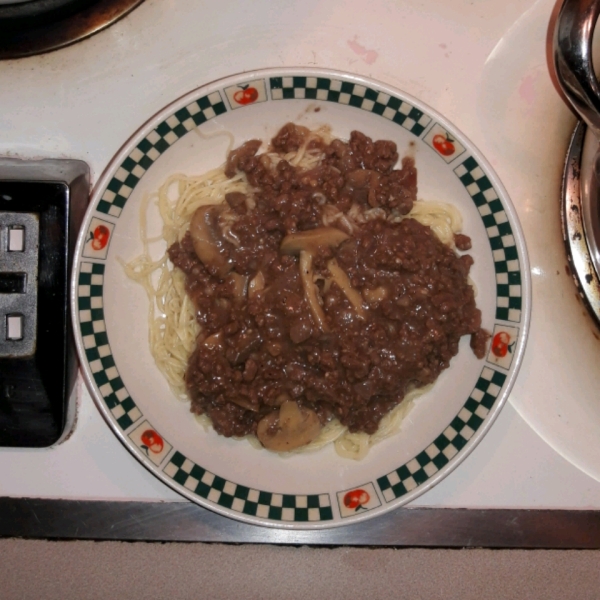 Ground Beef Marsala Sauce