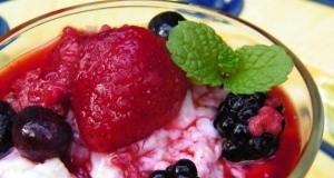 Berry Yogurt Crunch