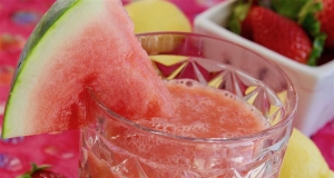 Watermelon Strawberry Mango Lemonade Smoothie