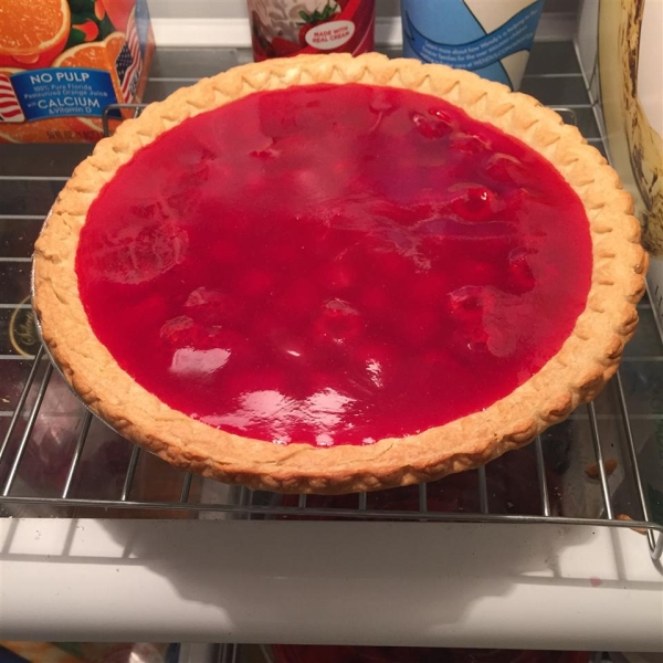 Maggie's Fresh Raspberry Pie