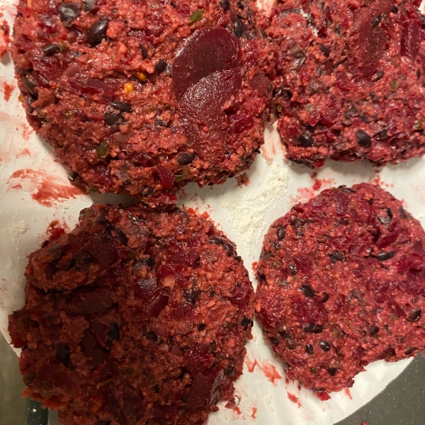 Spicy Black Bean Burgers